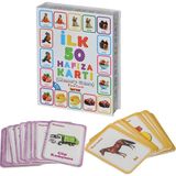 Qussine 1+Yaş Için Ilk 50 Aktivite Kartları Zeka Kartları Hafıza Geliştirme Oyunları - İlk 50 Hafıza - Çok Renkli