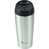 Qussine Penguen Kahve Kupası Içi Dışı Çelik Çift Katlı Termos Mug 400 ml