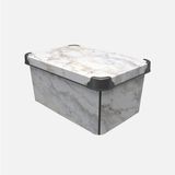 Qutu 10 lt Style Box Marble Kutu