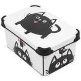 Qutu Style Box Meow 5 L Dekoratif Saklama Kutusu