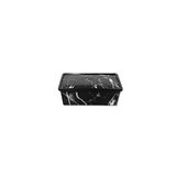Qutu trend box black marble- dekoratif saklama kutusu 5 litre