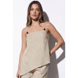 Quzu 26Yblz02263 Kadın Asimetrik Detaylı Bluz