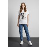 Quzu 26Ytsh01707 Baskı Detaylı Kadın T-Shirt