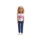 Qweenie Dolls Yürüyen Bebek 80 cm Kız Çocuklar için Renkli Balon Temalı Eğlenceli Oyun Arkadaşı