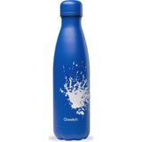 Qwetch QD3361 Sprey Desenli Isı Yalıtımlı 500 ml Mavi Termos