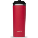 Qwetch QM6097 Isı Yalıtımlı 470 ml Kırmızı Termos