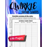 Qwirkle Score Sheets: Tracking Pages For Family Game Nights And Competitive Play