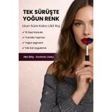 QWON Soyulabilir Ruj Cherry Lip Stain Gün Boyu Kalıcı Bulaşmayan Dudak Dövmesi
