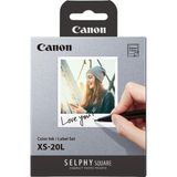 QX10 Selphy Mürekkep ve Kağıt Seti XS-20L (Canon Eurasia Garantili) - Çok Renkli