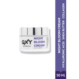 QXY Essence Night Bloom Cream - Yaşlanma Karşıtı Gece Kremi - Hyaluronic Acid + Shea Butter + Collagen - 50 ml