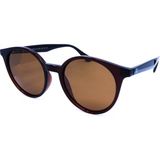 Qzen Unisex Güneş Gözlüğü Polarize ve UV400 Korumalı Hafif Q-0014 - Kahverengi