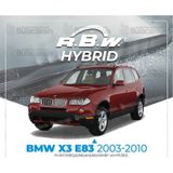 R.B.W Bmw X3 E83 Ön 2003-2010 Hibrit Silecek Takımı