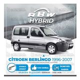 R.B.W Citroen Berlingo Ön 1996-2007 Hibrit Silecek Takımı