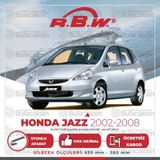 R.B.W Honda Jazz 2002-2008 Ön Muz Silecek Takımı