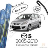 R.B.W Mazda 5 Ön 2005-2010 Hibrit Silecek Takımı