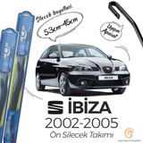 R.B.W Seat İbiza Ön Hibrit 2002-2005 Silecek Takımı