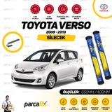 R.B.W Toyota Verso 2009-2013 Ön Hybrid Silecek Takımı