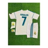 R.e.a.l M.a.d.r.i.d 2018 Kiev Cristiano Ronaldo Çocuk Forması 4'Lü Set (Armalı)