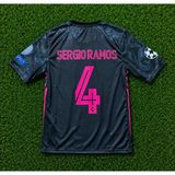 R.e.a.l M.a.d.r.i.d 2020/21 Sezonu Sergio Ramos Deplasman Forması (Siyah)Yetişkin