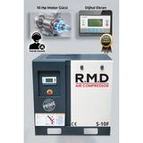 R.M.D KOMPRESÖR 10 Hp Vidalı Hava Kompresörü (Tek Makine) I S-10F