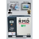 R.M.D KOMPRESÖR 15 Hp Invertörlü Vidalı Hava Kompresörü (Tek Makine) S-15V