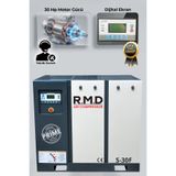 R.M.D KOMPRESÖR 30 Hp Vidalı Hava Kompresörü (Tek Makine) I S-30F