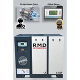 R.M.D KOMPRESÖR 50 Hp Vidalı Hava Kompresörü (Tek Makine) I S-50F