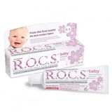 R.O.C.S. 4607034470531 35 ml Baby 0-3 Yaş Ihlamur Özlü Yutulabilen Diş Macunu
