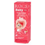 R.O.C.S. Baby 45 gr 0-3 Yaş Elma Püresi Tadında Florürsüz Bebek Diş Macunu