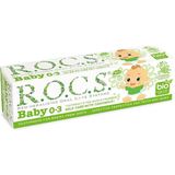 R.O.C.S. Baby Papatya Özlü Diş Macunu (0-3yaş) - Renkli