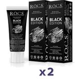 R.O.C.S. Black Edition Kömürle Beyazlatıcı Diş Macunu