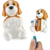 R.O.C.S. Flipper Hijyenik Diş Fırçası Kabı Köpek 1 Adet Sevimli Tasarım ile Pratik Kullanım