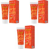 R.O.C.S. Junior Bitkisel Çocuk Meyveli Gökkuşağı Diş Macunu 60 ml - 6-12 Yaş 3 Adet