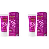 R.O.C.S. Junior Koruyucu Diş Macunu Orman Meyveli Aroma 2 Adet 60 ml Çocuklar İçin