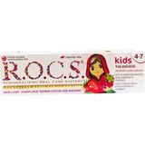 R.O.C.S. Kids 4-7 Yaş Ahududu Çilek Aromalı Çocuk Diş Macunu 35 ml