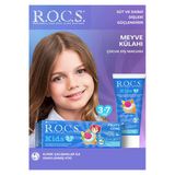 R.o.c.s. Meyve Külahı 3-7 Yaş 35 Ml Florürsüz Çocuk Diş Macunu