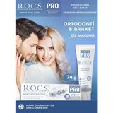 R.O.C.S. Pro Brackets & Ortho Diş Macunu - SLS İçermeyen, Güçlendirici ve Mineral Destekli, 74 gr, 1 Adet