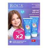 R.O.C.S. Rocs Kids 3-7 Yaş Meyveli Çocuk Diş Macunu Meyve Külahı 35ml X2 ADET