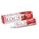 R.O.C.S. Teen Yaban Çileği Diş Macunu SLS İçermez 75 ml Çocuklar İçin Özel Formül