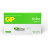 R03 AAA Boy Extra Alkalin İnce Kalem Pil Gp24Axet-2Euecs40 (40 Lı Paket)
