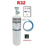 R32 Klima Soğutucu Gaz 700 Gr Vanalı Hortumlu