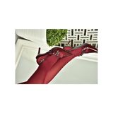 R654218308 Bordo Rugan İnce Topuklu Kadın Ayakkabı