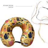 Ra Visco Pillow Raviscopillow Visco Hafızalı Ortopedik Seyahat Boyun Yastığı