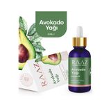 RAAZ Avokado yağı Soğuk Sıkım Saf 50 ml