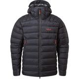 Rab Electron Pro Kaz Tüyü Kapüşonlu Erkek Ceket - Füme - XL