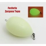 Raba 60gr. Fosforlu Glow Bulrag Ağır Şamandıra, Fırdöndülü Zargana Topu