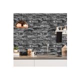 Rabadon Mutfak Tezgah Arası Kaplama Mermer Desenli Yapışkanlı Folyo Fayans Kaplama Sticker 60cm X 100cm