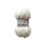 Rabbit Örgü İpi Beyaz%100 Polyester 100g 65m (70111)