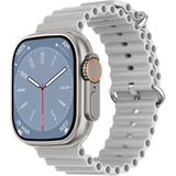 Rabbit Store Akıllı Saat Wacht 8 Plus Konuşma ve Müzik Özellikli - 49 mm - Gri