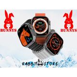 Rabbit Store Akıllı Saat Wacht 8 Plus Konuşma ve Müzik Özellikli - 49 mm - Turuncu